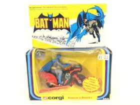 A Boxed Corgi Batmans Batbike. #268.