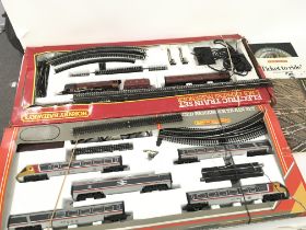 Two boxed Hornby model train sets..incomplete. R54