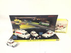 A Boxed Police Vehicals Gift Set #297 With Extra C