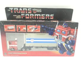 A Boxed Transformers Autobot Commander Optimus Pri