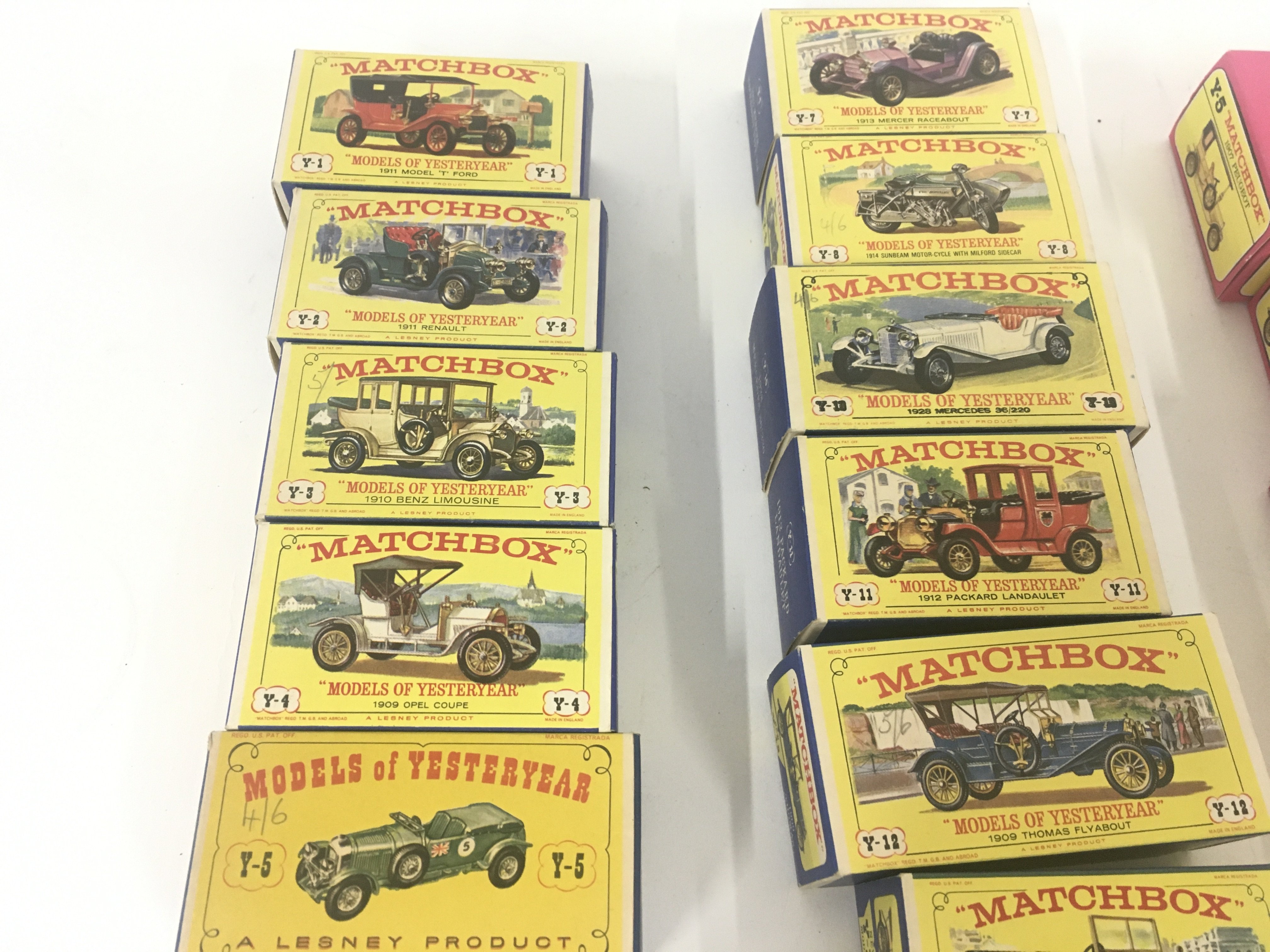 A collection of 18 boxed diecast model cars by Mat - Image 2 of 4