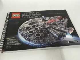 Boxed and with original outer packaging box a Lego set. Star Wars 75192 MILLENIUM FALCON from the