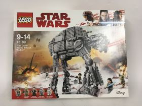 Boxed Lego set. Star Wars 75189 FIRST ORDER HEAVY ASSAULT WALKER. Previously assembled parts