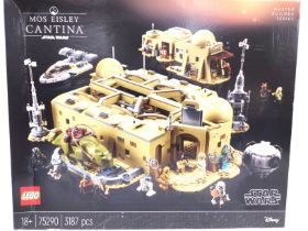 A Boxed And Sealed Lego Star Wars Mos Eisley Cantina #75290.