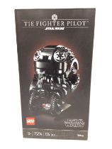 A Boxed And Sealed Lego Star Wars Tie Fighter Pilot Helmet #75274.