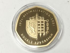 2021 Decimalisation 50th anniversary gold proof do