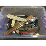 A collection of vintage pen knives.- NO RESERVE
