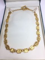 A scarce 1970s/80s necklace signed Biche de Bere.