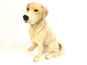 A large Beswick dog approx 33cm tall. Postage D