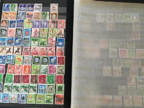 A collection of six albums of Japanese stamps (6)