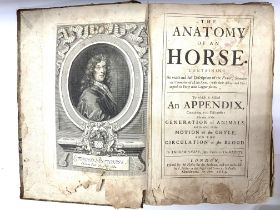 The Anatomy of an Horse. Containing an exact and full Description of the Frame, Andrew Snape,