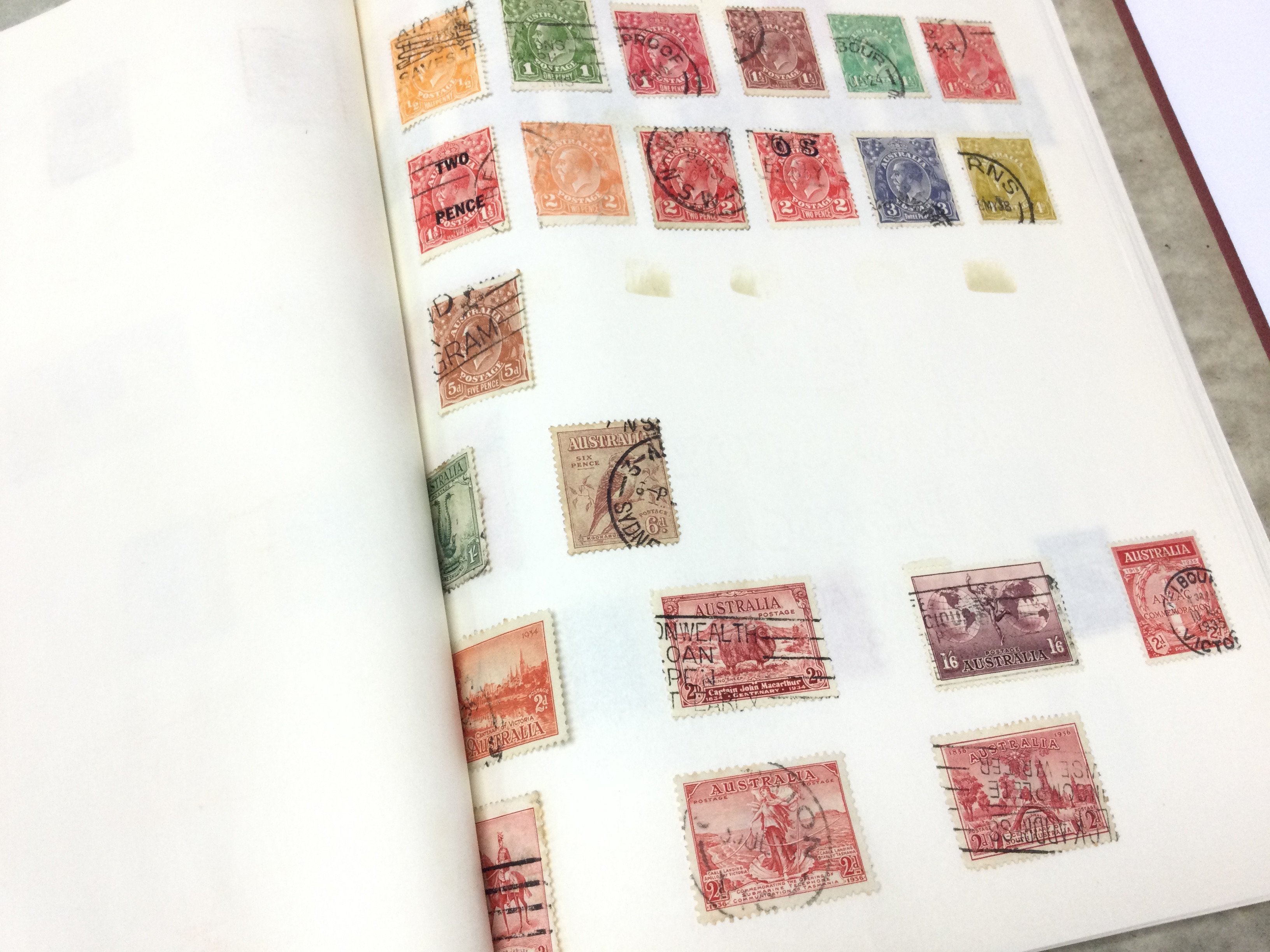 A British & Commonwealth stamp album, postage cate - Image 7 of 10
