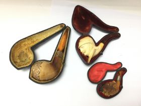 Cased Victorian pipes, postage category B