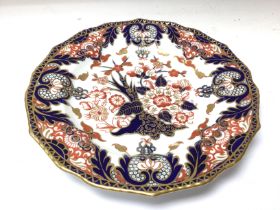 One 1960s Imari patterned royal crown derby plate.