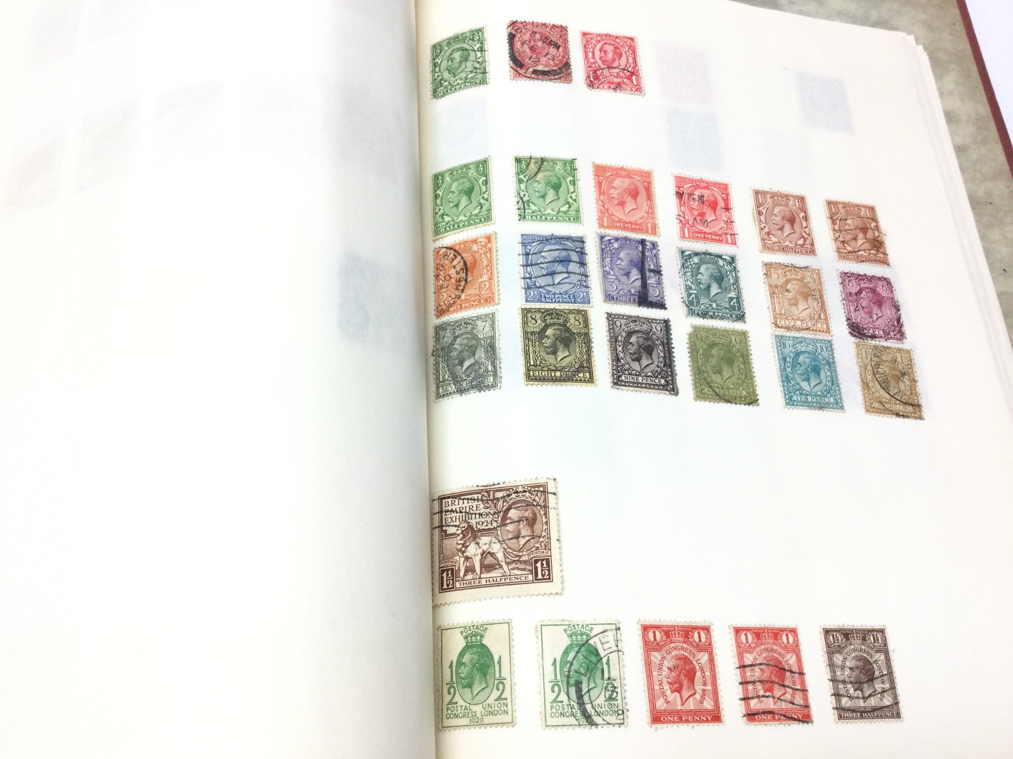 A British & Commonwealth stamp album, postage cate - Image 8 of 10