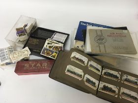 A collection of Vintage Cigarette cards in albums