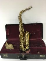 A Quality Henri Selmer Paris Alto Saxophone serial
