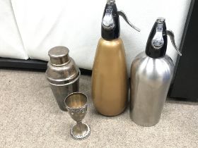 A Mixed Collection Of Soda Sparklets, Silver Plate