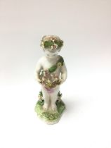 A Early English Porcelain Cherub- NO RESERVE