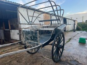 A Governess cart, appears to be complete apart fro