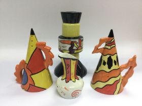 Four items of Lorna Bailey ceramics comprising two