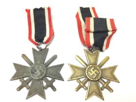 WW2 Nazi Third Reich War Merit Cross medals. Posta