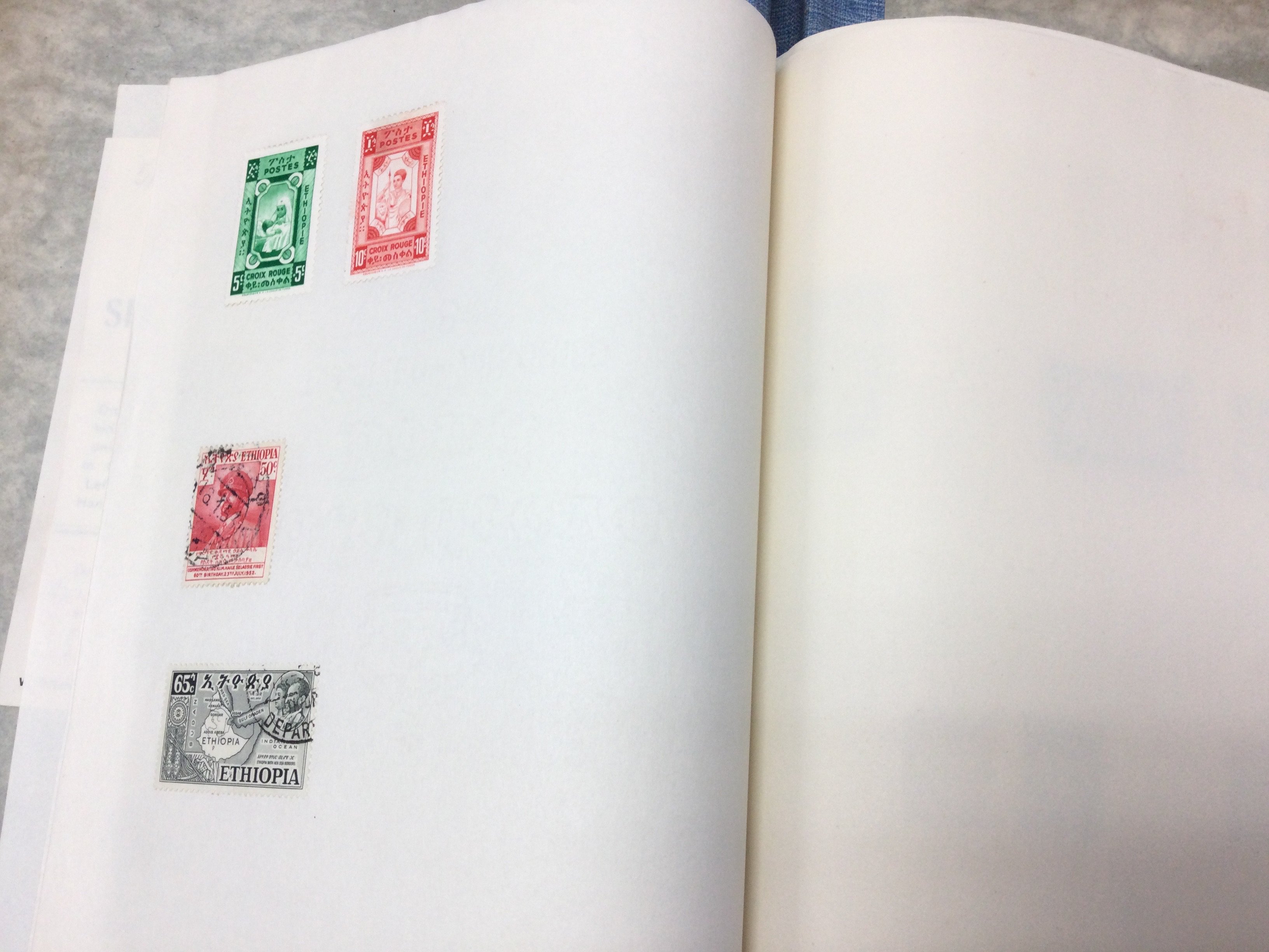 A British & Commonwealth stamp album, postage cate - Image 3 of 10