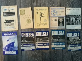 Chelsea 70/71 ECWC Football Programmes: All 8 matc