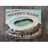 1966 Football World Cup Ale Sign + Full Bottles: W