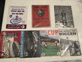 FA Cup Final Football Booklets: Original soft cove