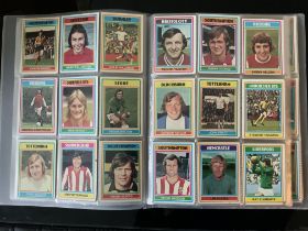 Topps 75 - 76 Football Cards: All different mainly