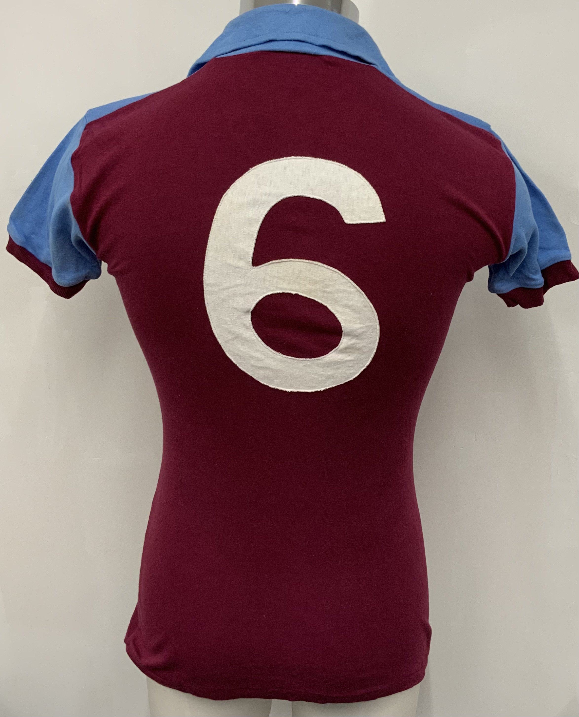 West Ham 1976 ECWC Final Match Worn Football Shirt - Image 2 of 4