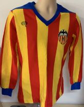 Mario Kempes 78/79 Valencia Match Worn UEFA Cup Fo