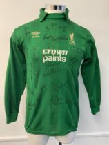 Liverpool 83/84 Treble Winners Goalkeepers Signed