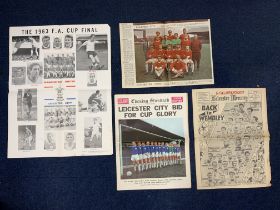 1963 Manchester United FA Cup Final Football Memor