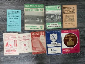 1950s Scottish Football Programmes: 50/51 Aberdeen