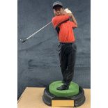 Tiger Woods + Ballesteros Golf Figures: Nice 8 inc