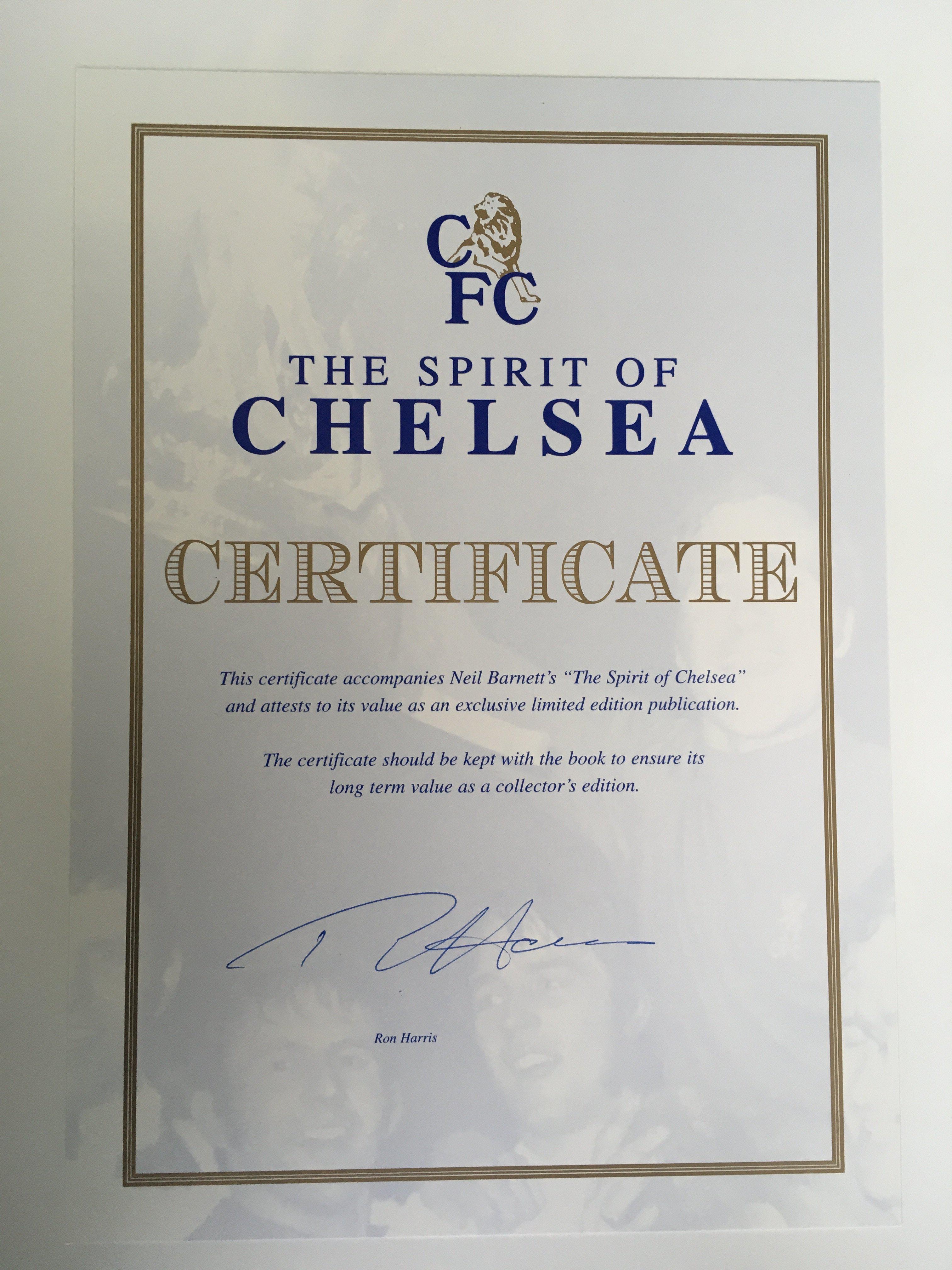 Chelsea Spirit Of Chelsea Football Book: Large emb - Image 3 of 4