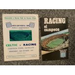 1967 Buenos Aires v Celtic World Club Final Footba