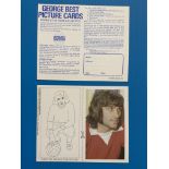 George Best Rare Colouring Football Card Set: Incr