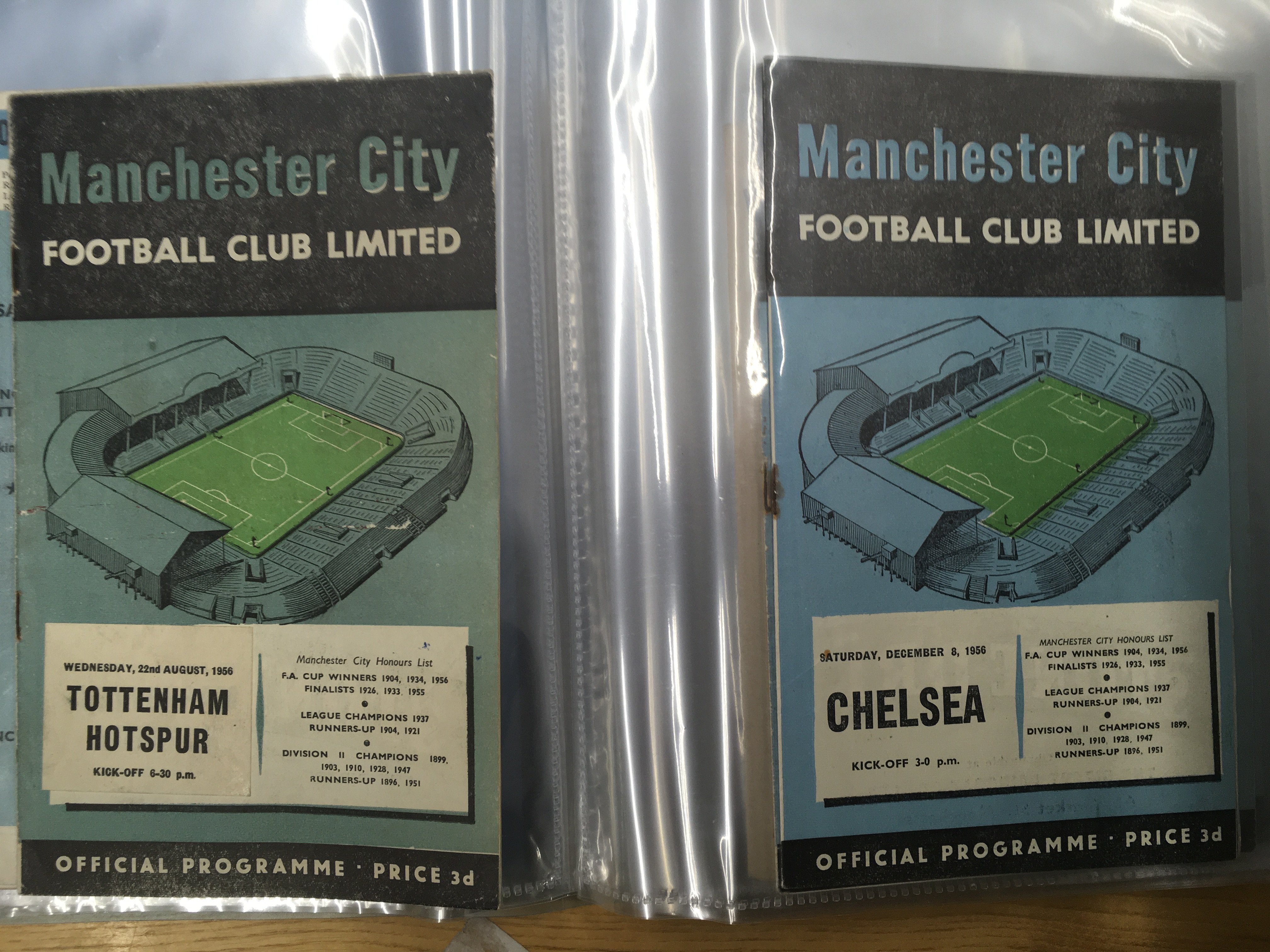 Manchester City Football Programme Collection: 56/ - Image 3 of 4