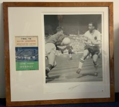 1958 Bolton FA Cup Final Signed Display: Original
