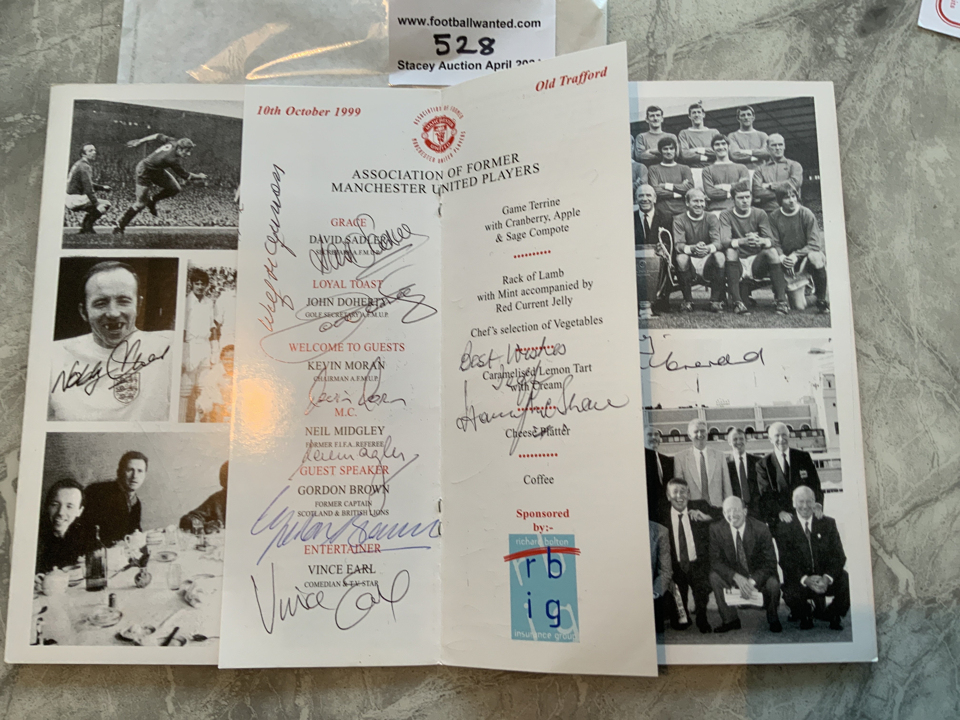 Nobby Stiles + Team Mates Signed Manchester United - Image 2 of 3