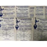 Tottenham 1950s Reserves Home Football Programmes: