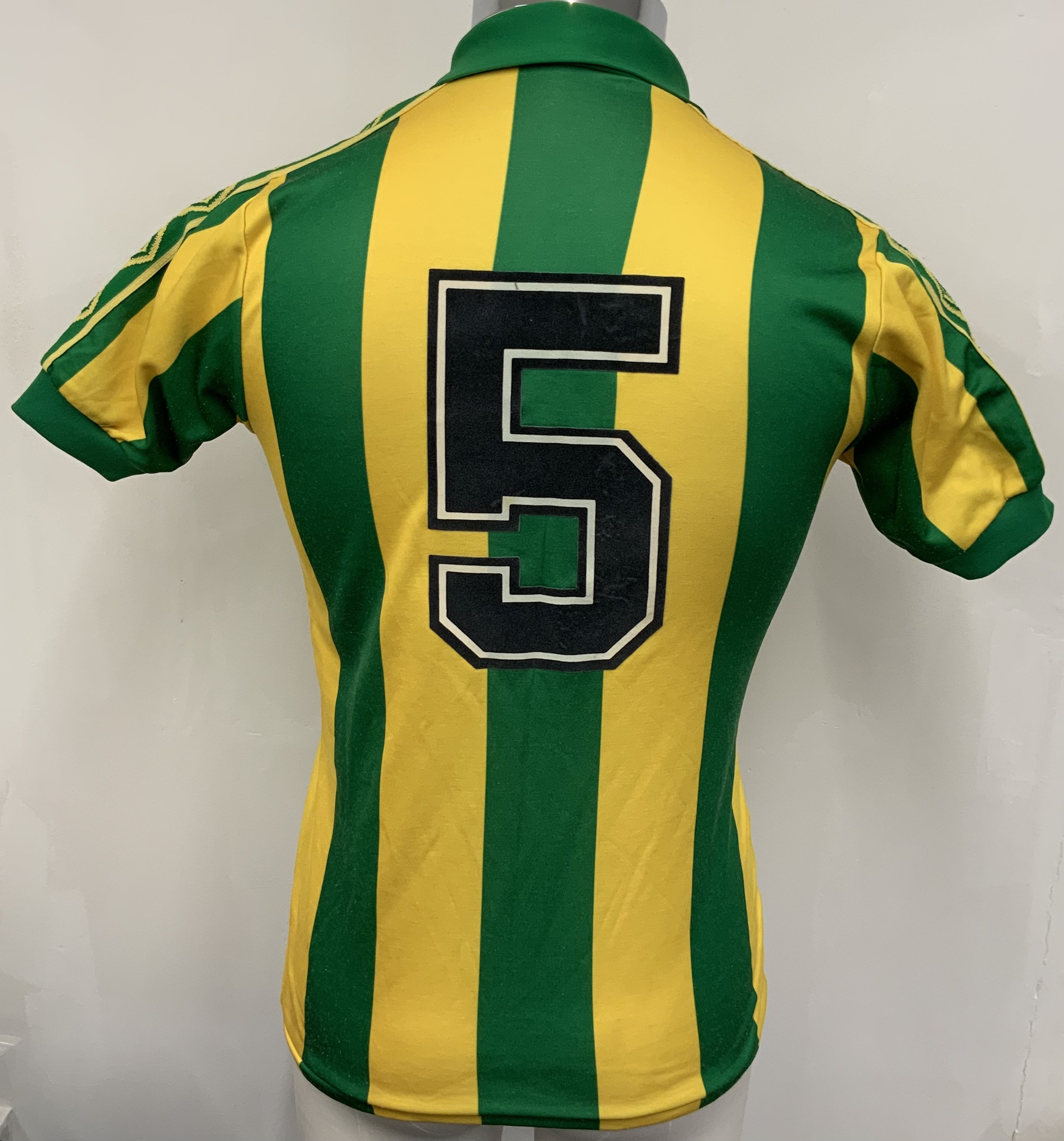 West Brom 1981 - 1982 Match Worn Away Football Shi - Image 2 of 3