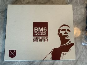 Bobby Moore West Ham Boxed Limited Edition Footbal