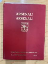 Rare Arsenal 70/71 Double Season Football Book: On