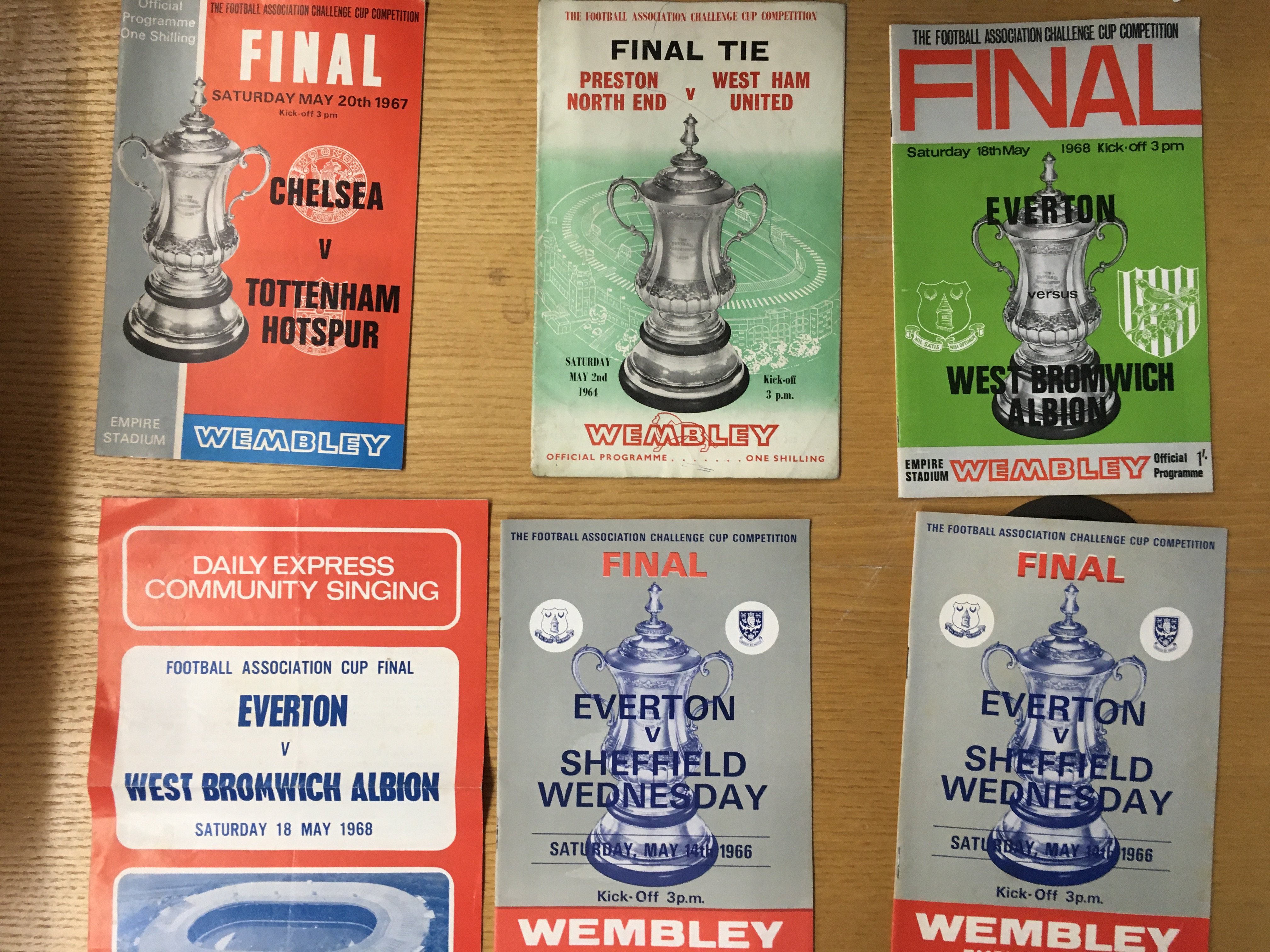 FA Cup Final Programme Collection: 1950, 1957 then - Image 2 of 2