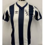 West Brom 1982 - 1983 Match Worn Home Football Shi