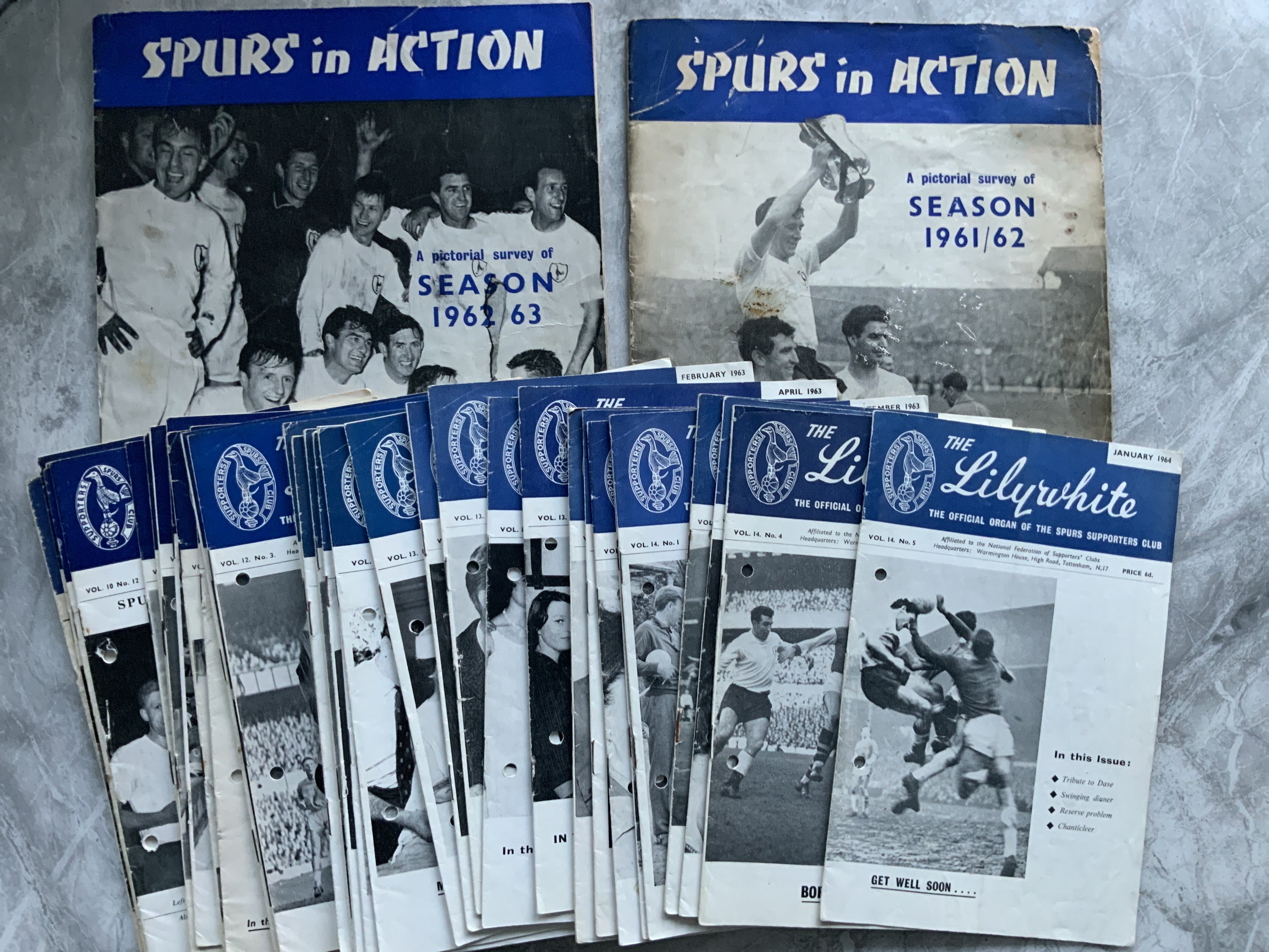 60/61 Tottenham Double Season Football Memorabilia - Image 3 of 3